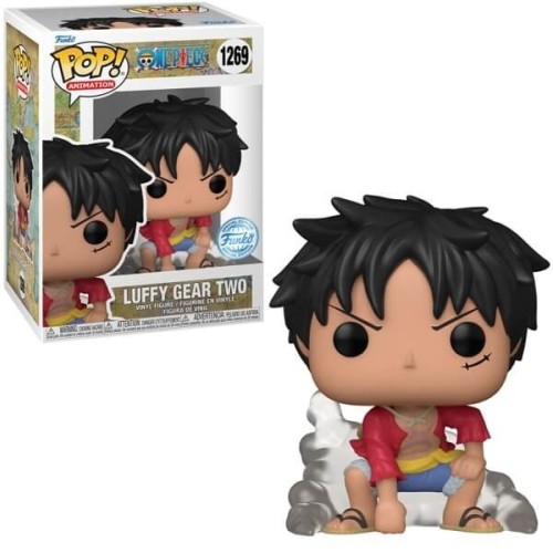 Funko Pop! Animation: One Piece - Luffy Gear Two* (Special Edition) #1269 Vinyl Figure (no chase)