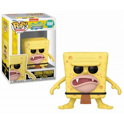 Funko Pop! Animation: SpongeBob SquarePants - Caveman SpongeBob #1669 Vinyl Figure