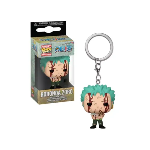 Funko Pocket Pop! One Piece - Zoro "Nothing Happened" Vinyl Figure Keychain