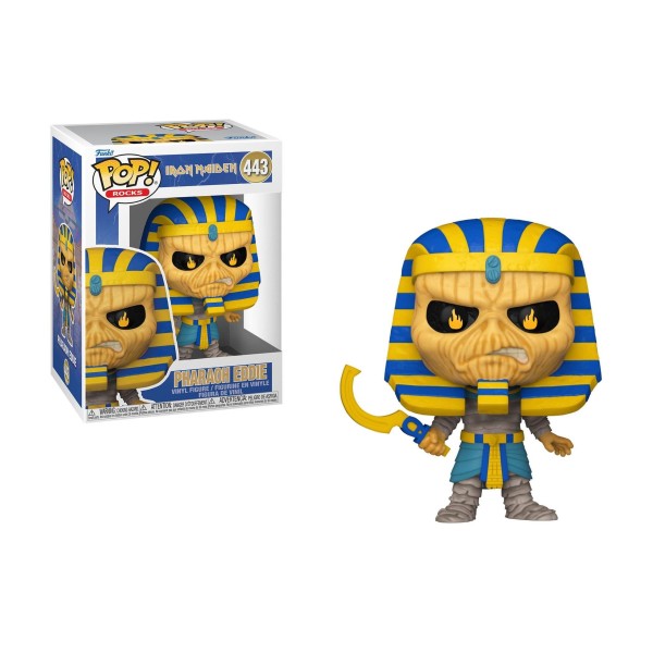 Funko Pop! Rocks: Iron Maiden - Pharaoh Eddie #443 Vinyl Figure