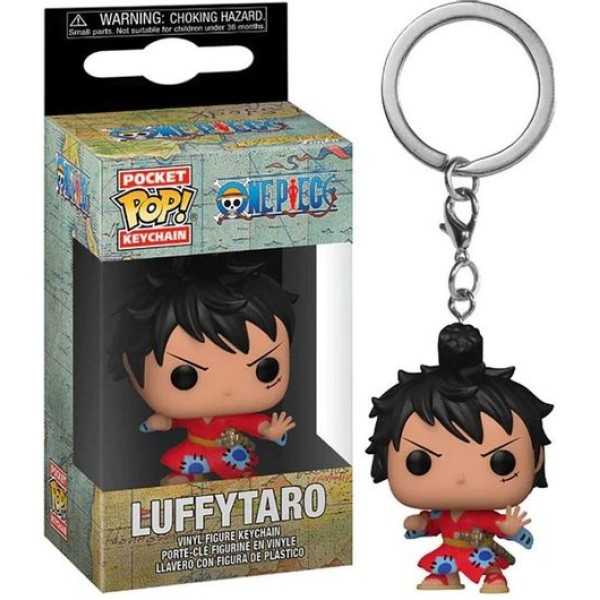 Funko Pocket Pop!: One Piece S6 - Luffytaro (in Kimono) Vinyl Figure Keychain