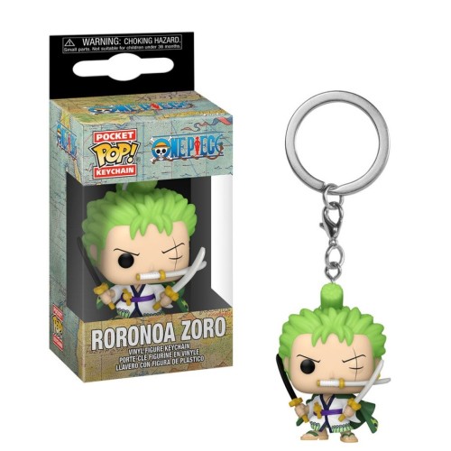 Funko Pocket Pop! One Piece S6 - Roronoa Zoro Vinyl Figure Keychain