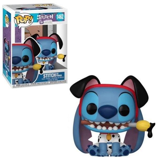 Funko Pop! Disney: Stitch in Costume - Stitch as Pongo #1462 Vinyl Figure