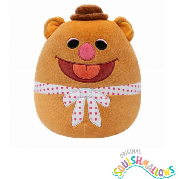 Squishmallows-Muppets- Fozzie Bear Orange 25cm