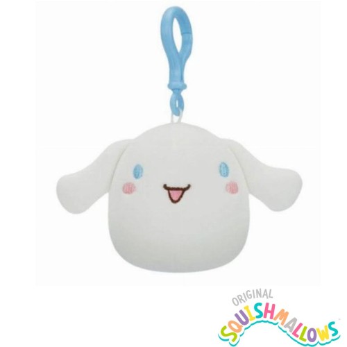 Squishmallows-Sanrio - Λούτρινα Μπρελόκ 9cm W1 Cinnamoroll