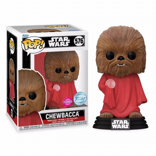 Φιγούρα Funko POP! Star Wars - Chewbacca (Flocked) #576 (Exclusive)