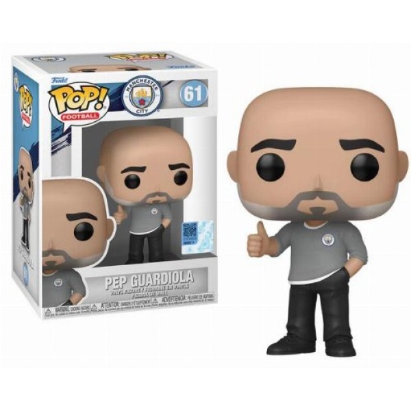 Funko Pop! Football: Manchester City - Pep Guardiola #61 Vinyl Figure