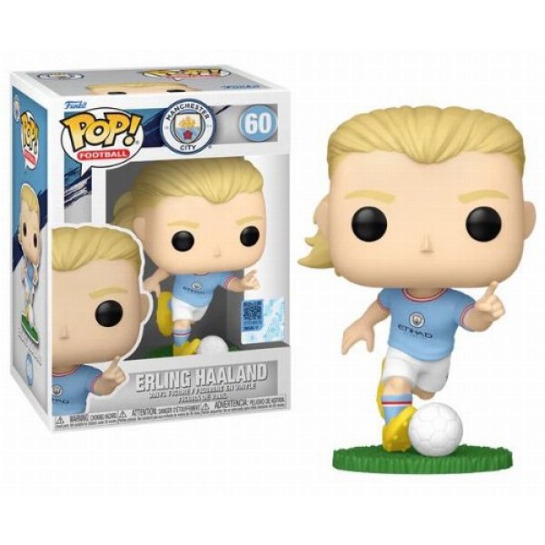 Funko Pop! Football: Manchester City - Erling Haaland #60 Vinyl Figure