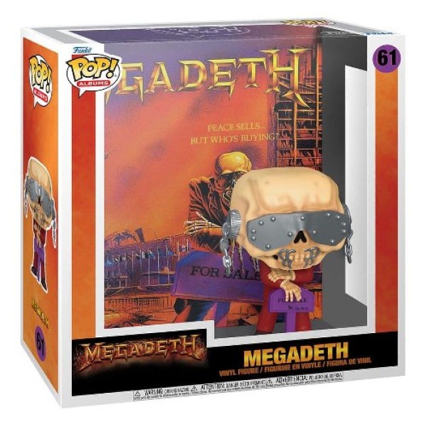 Funko Pop! Albums Megadeth: Peace Sells... But Who's Buying? #61 Vinyl Figure