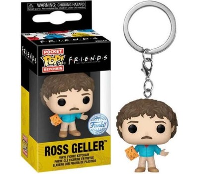 Funko Pocket Pop! Friends: Ross Geller (80's) (Special Edition) Vinyl Figure Keychain