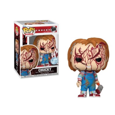 Funko Pop! Movies: Bride of Chucky - Chucky (Bloody) (Special Edition) #1694 Vinyl Figure