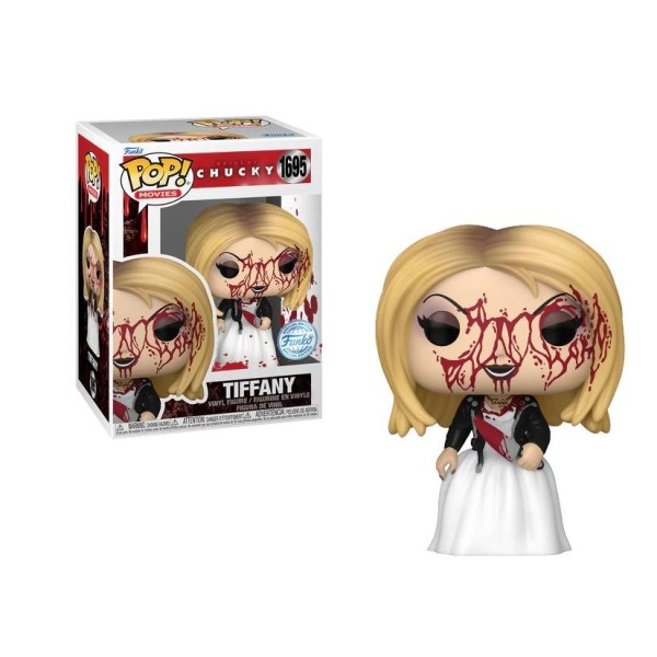 Funko Pop! Movies: Bride of Chucky - Tiffany (Bloody) (Special Edition) #1695 Vinyl Figure