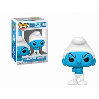 Funko Pop! Television: The Smurfs - Grouchy Smurf #1518 Vinyl Figure