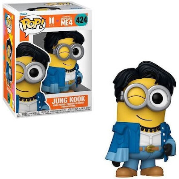 Funko Pop! Rocks: Minions x BTS - Jung Kook #424 Vinyl Figure