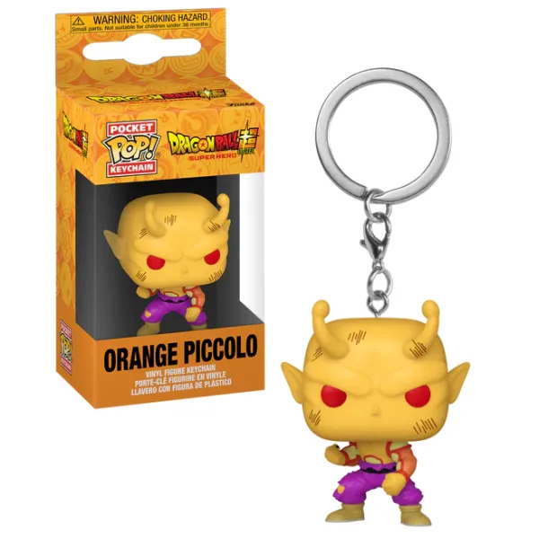 Funko Pocket Pop!: Dragon Ball Super Hero - Orange Piccolo Vinyl Figure Keychain