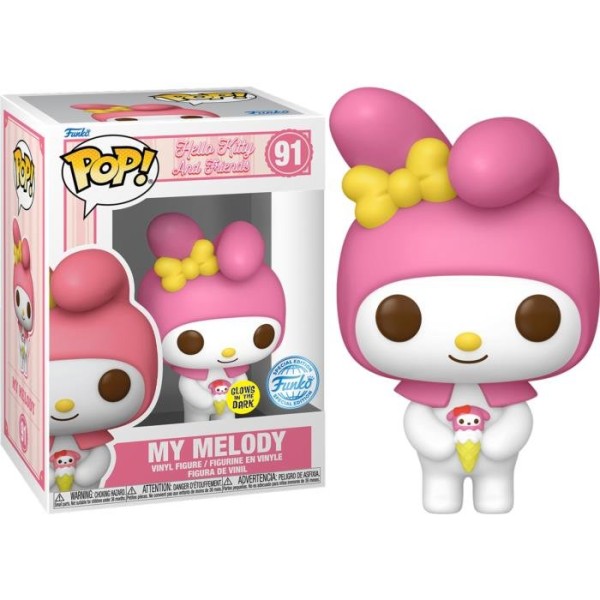 Funko Pop!: Hello Kitty And Friends - My Melody (Special Edition) #91 Vinyl Figure