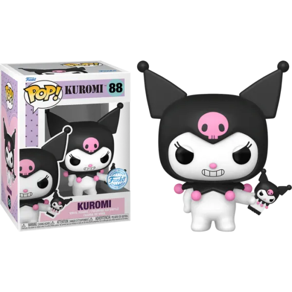 Funko Pop! Sanrio: Kuromi - Kuromi with Phone* (Special Edition) #88 Vinyl Figure