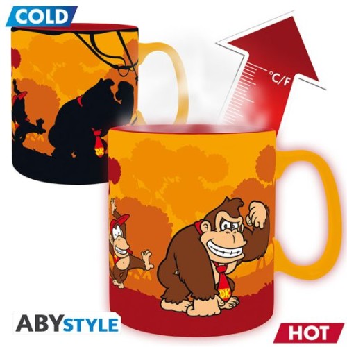 Abysse: Donkey Kong Heat Change Mug (460ml) (ABYMUGA668)