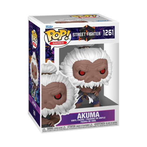 Funko Pop! Games: Street Fighter - Akuma* #1261 Vinyl Figure