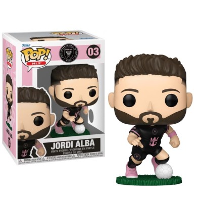 Funko Pop! MLS: Inter Miami - Jordi Alba (Away) #03Vinyl Figure