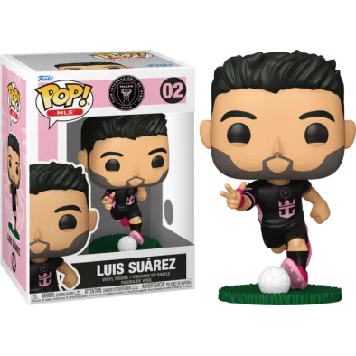 Funko Pop! MLS: Inter Miami - Luis Suarez (Away) #02 Vinyl Figure