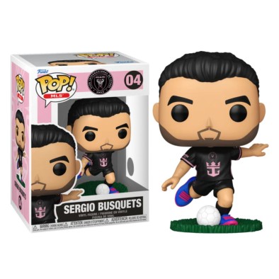 Funko Pop! MLS: Inter Miami - Sergio Busquets (Away) #04 Vinyl Figure