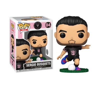 Funko Pop! MLS: Inter Miami - Sergio Busquets (Away) #04 Vinyl Figure