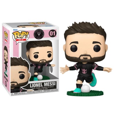 Funko Pop! MLS: Inter Miami - Lionel Messi (Away) #01 Vinyl Figure