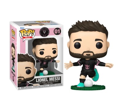 Funko Pop! MLS: Inter Miami - Lionel Messi (Away) #01 Vinyl Figure