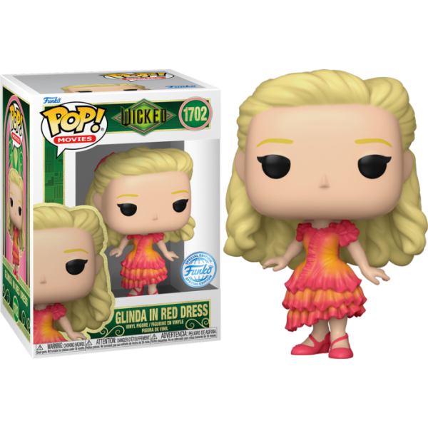 Funko Pop! Wicked (2024) - Glinda in Red Dress  #1702 (Exclusive)