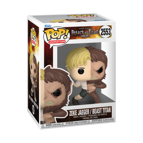 Funko Pop! Animation: Attack on Titan - Zeke Jaeger / Beast Titan #2553 Vinyl Figure