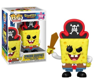Funko Pop! Movies: The SpongeBob Movie: Search for SquarePants  - SpongeBob SquarePants (Pirate) #1938 Vinyl Figure