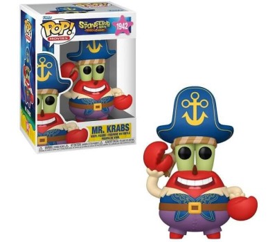 Funko Pop! Movies: The SpongeBob Movie: Search for SquarePants - Mr. Krabs (Pirate) #1942 Vinyl Figure