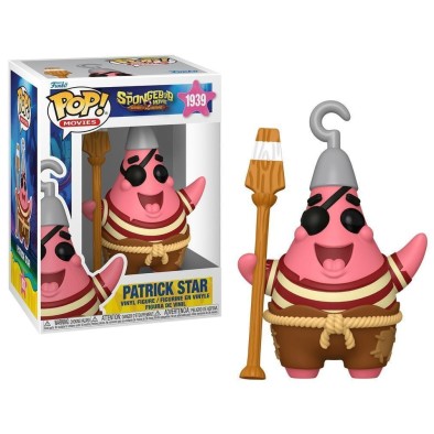 Funko Pop! Movies: The SpongeBob Movie: Search for SquarePants - Patrick Star (Pirate) #1939 Vinyl Figure