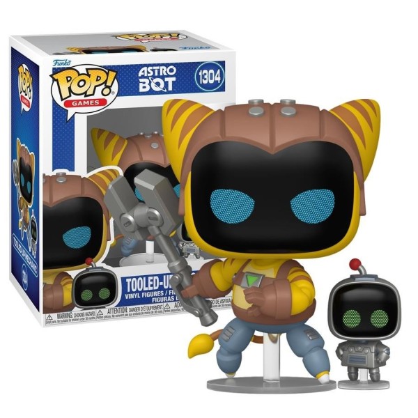 Funko Pop! Games: Astro Bot - Tooled-Up Mechanic #1304 Vinyl Figures