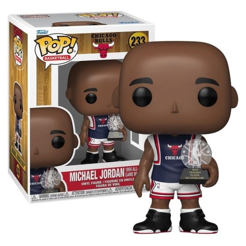 Funko Pop! Basketball: Chicago Bulls - Michael Jordan (1998 All-Star Game MVP) #233 Vinyl Figure
