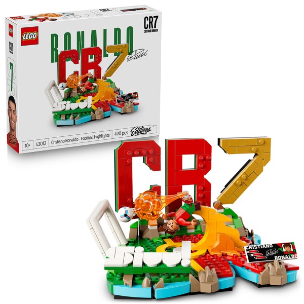 LEGO Editions: Cristiano Ronaldo – CR7 - Football Highlights (43012)