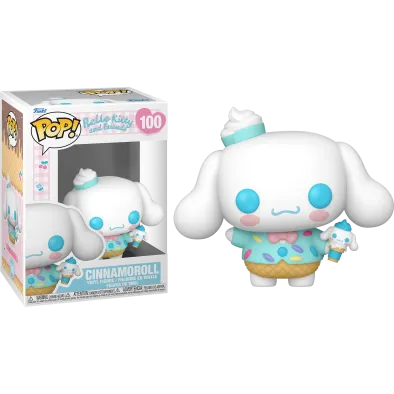 Funko Pop! Sanrio: Hello Kitty and Friends - Cinnamoroll (Ice Cream) #100 Vinyl Figure