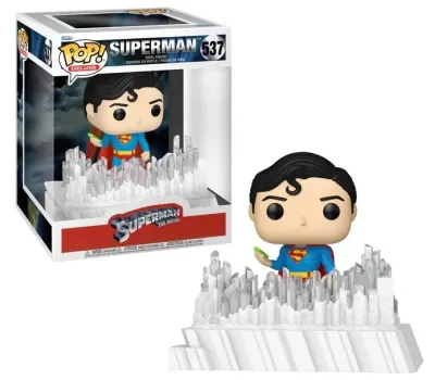 Funko Pop! Deluxe: Superman The Movie - Superman (Fortress of Solitude) #537 Vinyl Figure