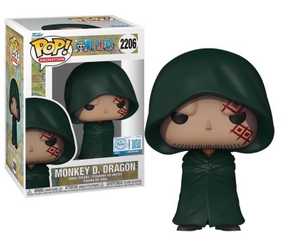 Funko Pop! Animation: One Piece - Monkey D. Dragon* (Special Edition) #2206 Vinyl Figure