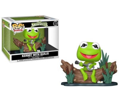 Funko Pop! Deluxe: The Muppets - Kermit with Banjo #1673 Vinyl Figure