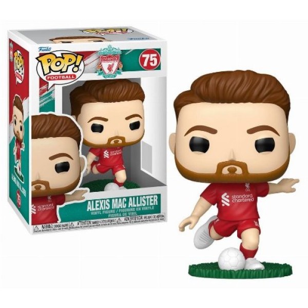 Funko Pop! Football: Liverpool - Alexis Mac Allister #75 Vinyl Figure