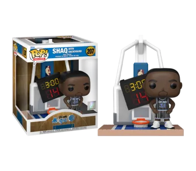 Funko Pop! Deluxe: Orlando Magic - Shaq with Backboard #207 Vinyl Figure