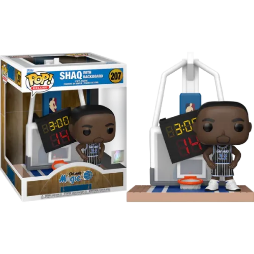 Funko Pop! Deluxe: Orlando Magic - Shaq with Backboard #207 Vinyl Figure