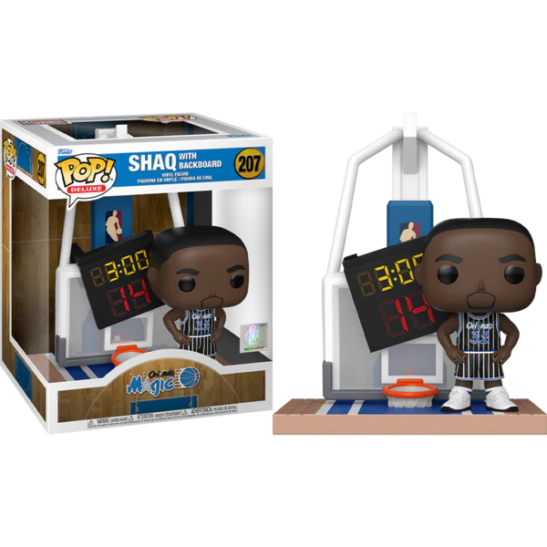 Funko Pop! Deluxe: Orlando Magic - Shaq with Backboard #207 Vinyl Figure Funko Pop! Deluxe: Orlando Magic - Shaq with Backboard #207 Vinyl Figure