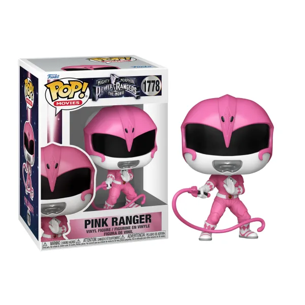 Funko Pop! Movies: Mighty Morphin Power Rangers The Movie - Pink Ranger #1778 Vinyl Figure Funko Pop! Movies: Mighty Morphin Power Rangers The Movie - Pink Ranger #1778 Vinyl Figure