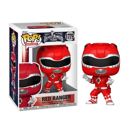 Funko Pop! Movies: Mighty Morphin Power Rangers The Movie - Red Ranger #1779 Vinyl Figure