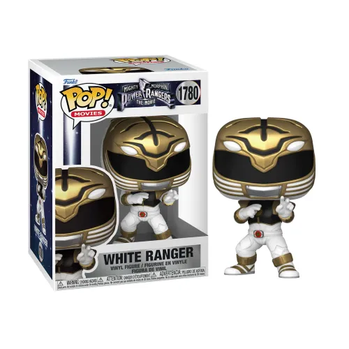 Funko Pop! Movies: Mighty Morphin Power Rangers The Movie - White Ranger #1780 Vinyl Figure