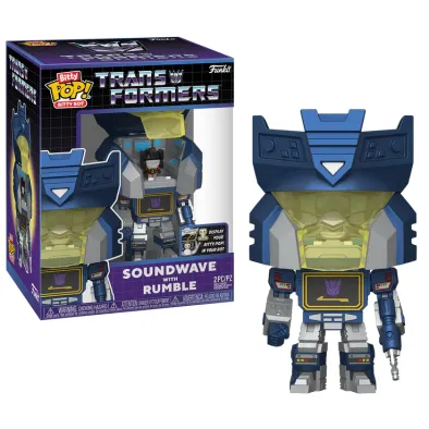 Funko Bitty Bots: Transformers - Soundwave with Rumble Vinyl Figure