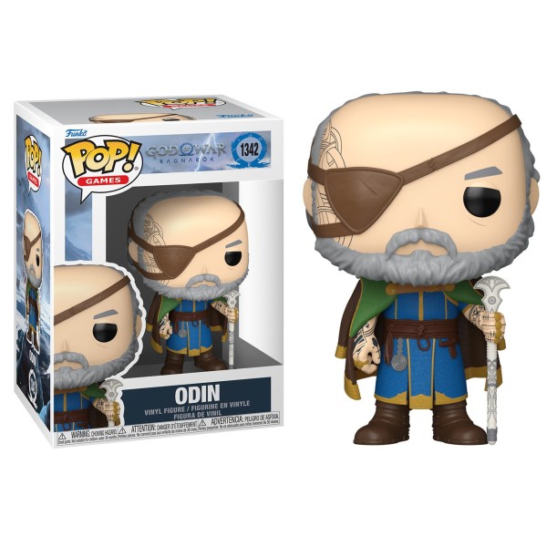 Funko Pop! Games: God of War Ragnarok - Odin #1342 Vinyl Figure